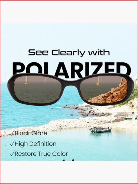 Retro 90s Small Rectangle Sunglasses UV Protection Lightweight Unisex main image 5